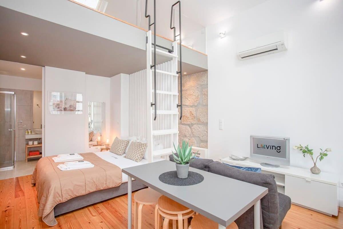 Ferienwohnung Liiiving In Porto - Heart Of Porto Mezzanine Exterior foto