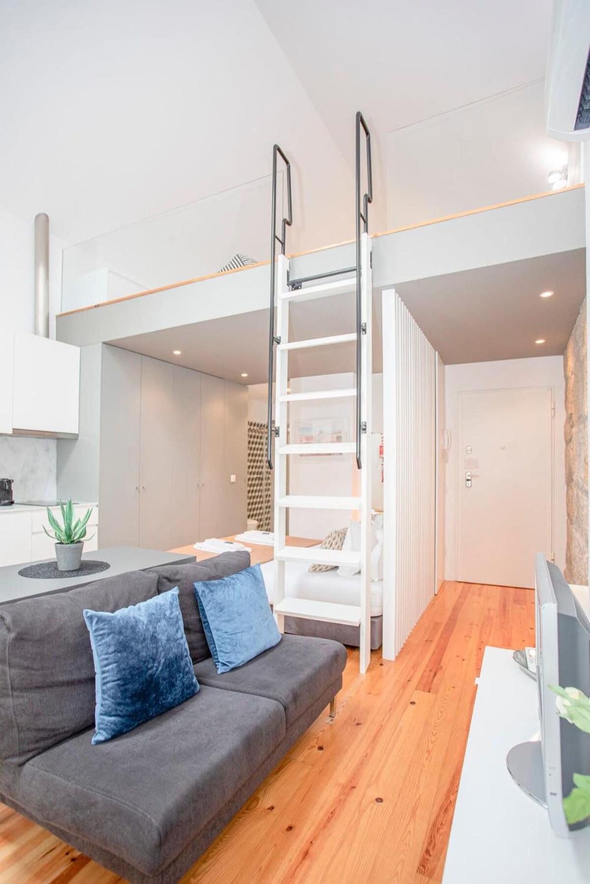 Ferienwohnung Liiiving In Porto - Heart Of Porto Mezzanine Exterior foto
